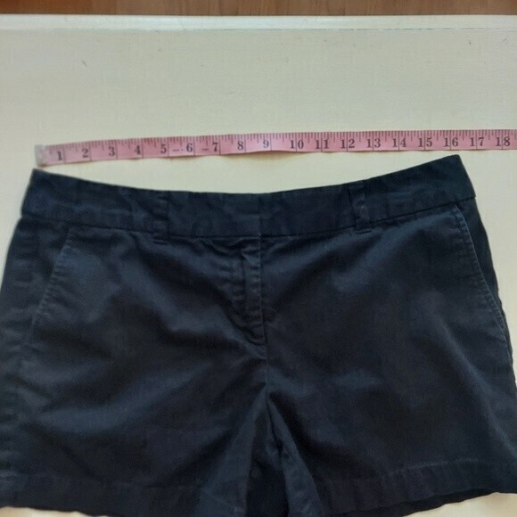 LOFT black cotton chino shorts size 6 - Picture 5 of 7